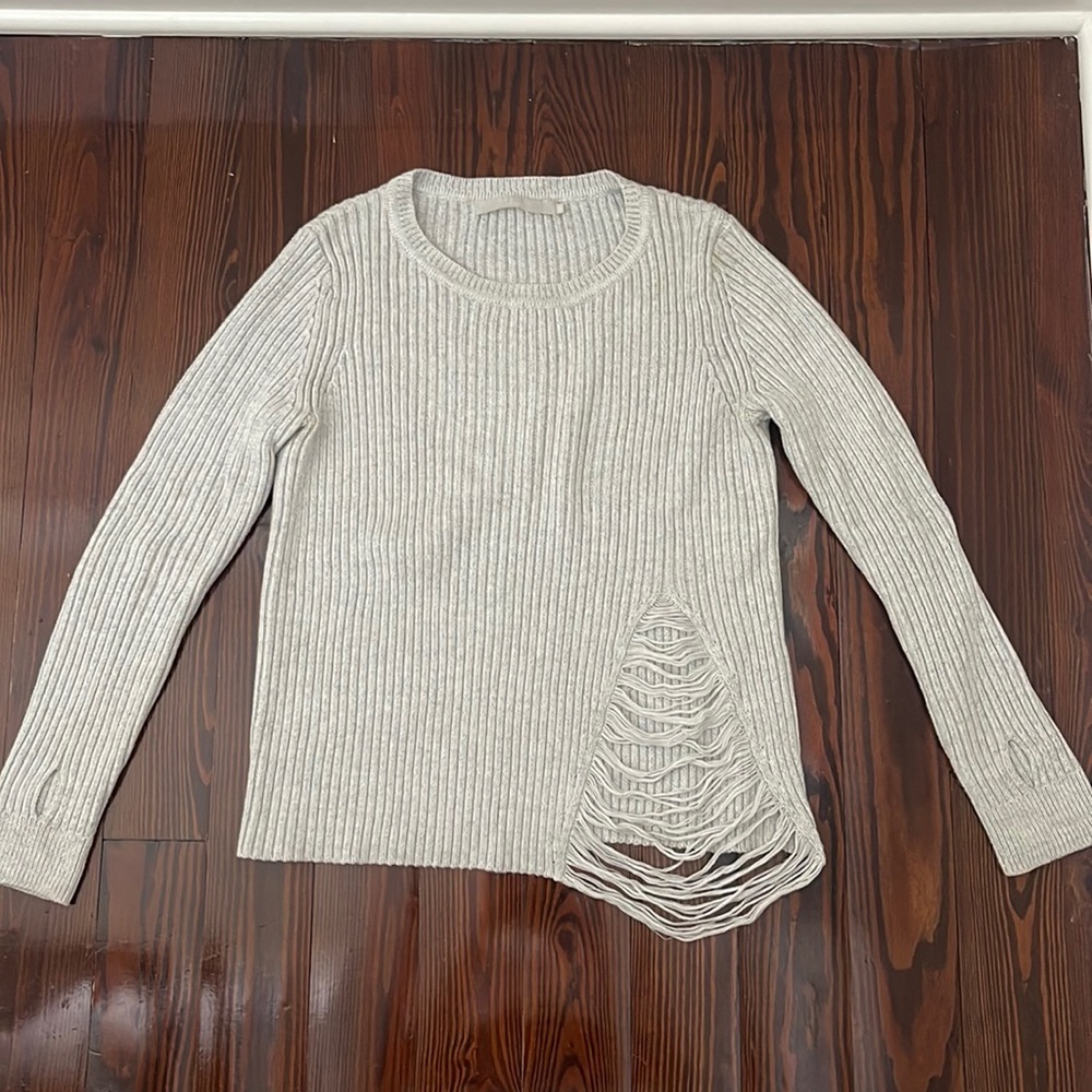 One Grey Day Sweater - size small